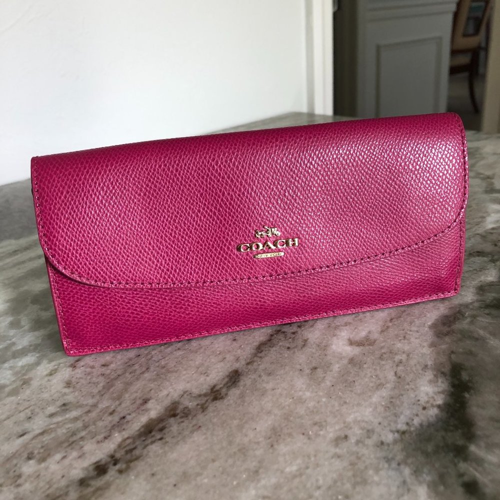 Crossgrain Leather Small Envelope Wallet